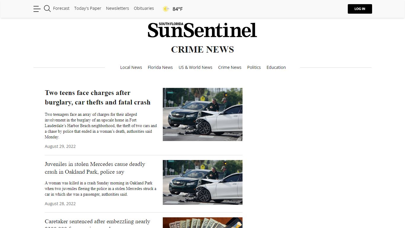 Latest Florida Crime News - South Florida Sun-Sentinel