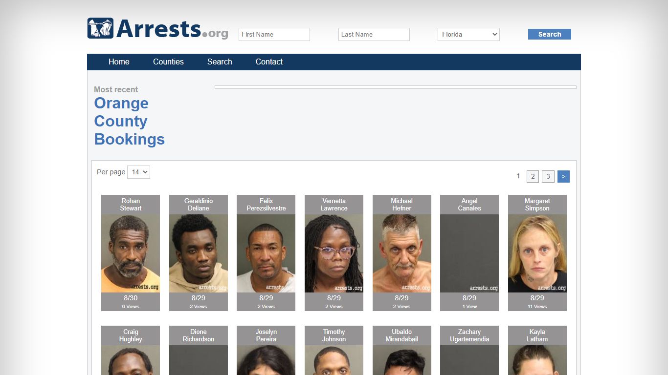 Orange County Arrests and Inmate Search
